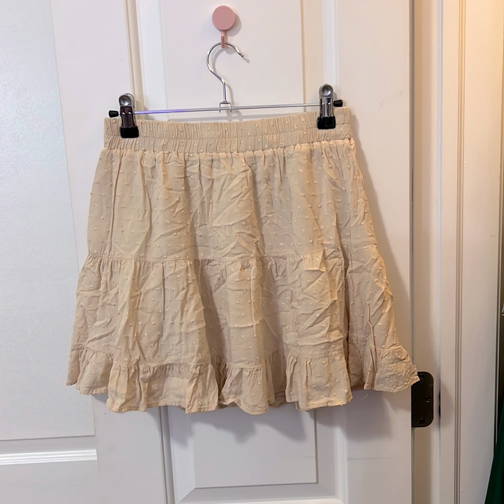 Ruffle Mini Skirt